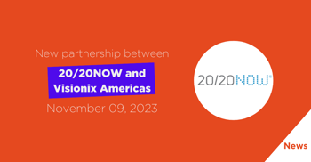 Neue Partnerschaft zwischen 20/20NOW und Visionix Amerika Image
