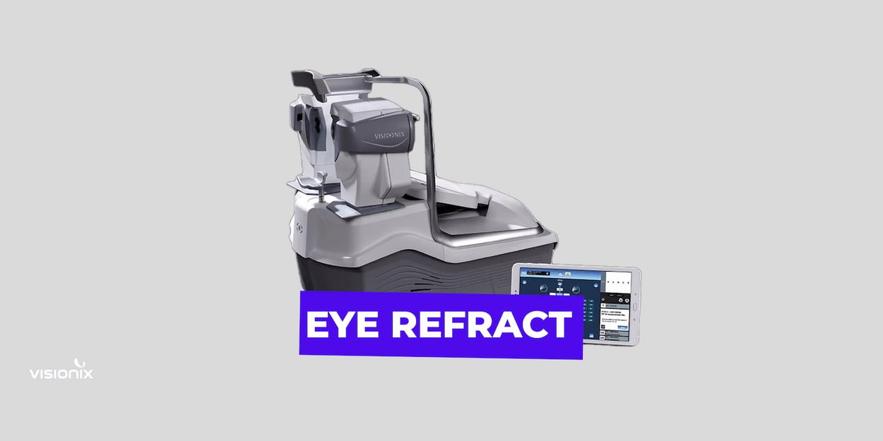 Is the gain of visual acuity measured in binocular vision linked to modifications of the refractive errors measured in monocular vision for subjects suffering from myopia? Image