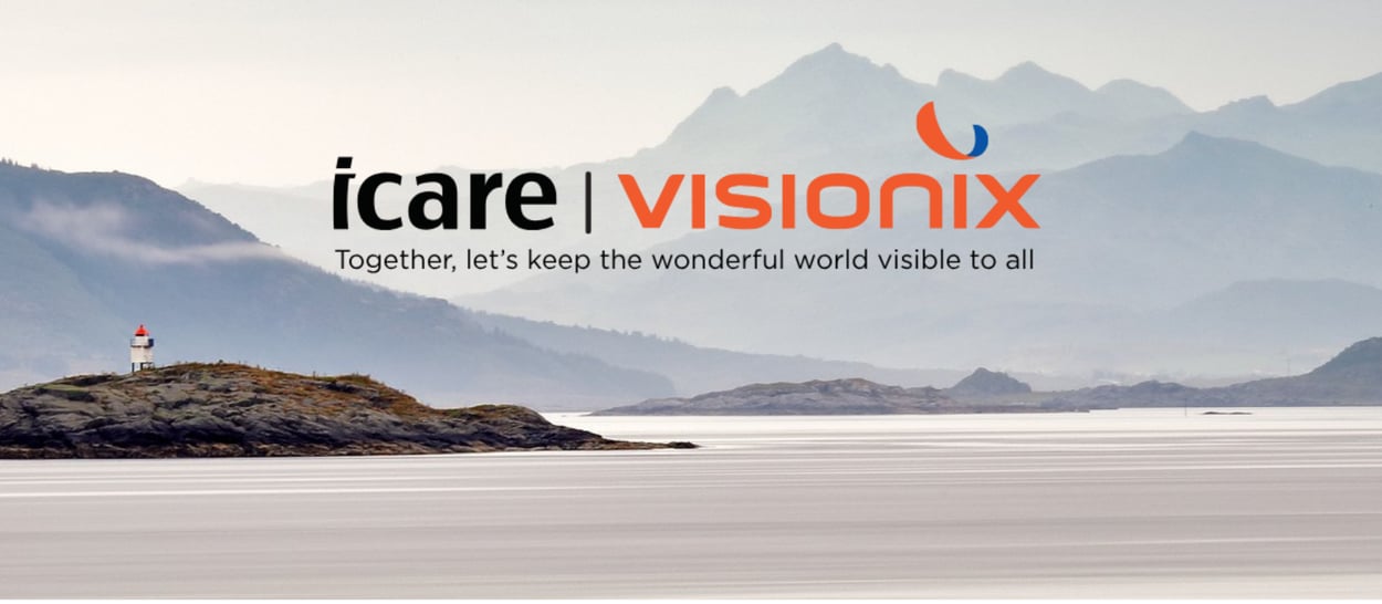 iCare and Visionix - Together, let's keep the wonderful world visible to all