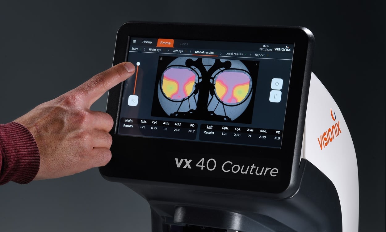 Visionix USA to Preview the New VX 40 Couture Auto Lensmeter / Lens Verifier at Vision Expo West Image