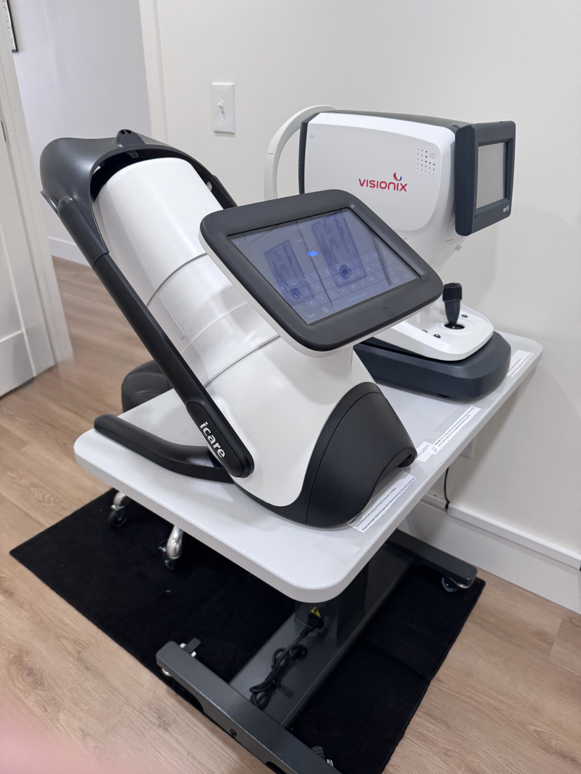 iCare DRSplus + Visionix VX 90